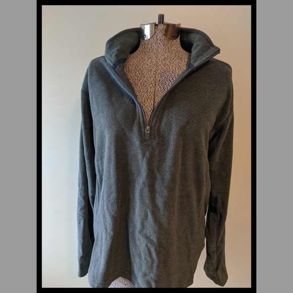 Lands' End Fleece 1/4 zip - Picture 5 of 6